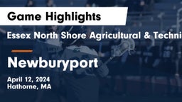 Essex North Shore Agricultural & Technical School vs Newburyport  Game Highlights - April 12, 2024