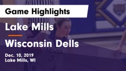 Lake Mills  vs Wisconsin Dells  Game Highlights - Dec. 10, 2019