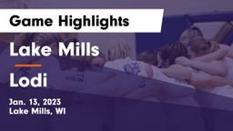 Lake Mills  vs Lodi  Game Highlights - Jan. 13, 2023