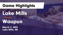 Lake Mills  vs Waupun  Game Highlights - March 2, 2023
