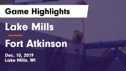 Lake Mills  vs Fort Atkinson  Game Highlights - Dec. 10, 2019