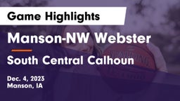 Manson-NW Webster  vs South Central Calhoun Game Highlights - Dec. 4, 2023