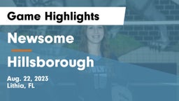Newsome  vs Hillsborough  Game Highlights - Aug. 22, 2023