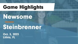 Newsome  vs Steinbrenner  Game Highlights - Oct. 3, 2023
