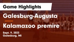 Galesburg-Augusta  vs Kalamazoo premire Game Highlights - Sept. 9, 2023