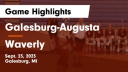 Galesburg-Augusta  vs Waverly  Game Highlights - Sept. 23, 2023