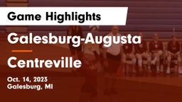Galesburg-Augusta  vs Centreville  Game Highlights - Oct. 14, 2023