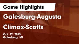 Galesburg-Augusta  vs ******-Scotts  Game Highlights - Oct. 19, 2023