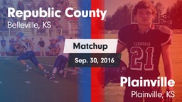 Matchup: Republic County High vs. Plainville  2016