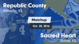 Matchup: Republic County High vs. Sacred Heart  2016