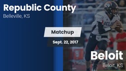 Matchup: Republic County High vs. Beloit  2017