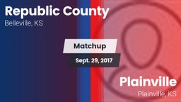 Matchup: Republic County High vs. Plainville  2017