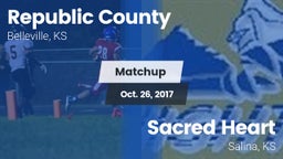 Matchup: Republic County High vs. Sacred Heart  2017