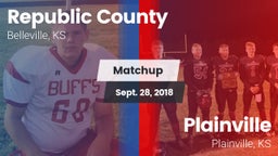 Matchup: Republic County High vs. Plainville  2018