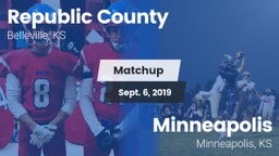 Matchup: Republic County High vs. Minneapolis  2019