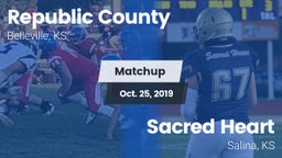 Matchup: Republic County High vs. Sacred Heart  2019