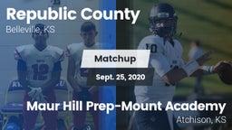 Matchup: Republic County High vs. Maur Hill Prep-Mount Academy  2020