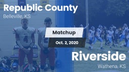 Matchup: Republic County High vs. Riverside  2020