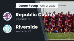 Recap: Republic County  vs. Riverside  2020