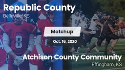 Matchup: Republic County High vs. Atchison County Community  2020