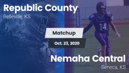 Matchup: Republic County High vs. Nemaha Central  2020