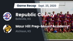 Recap: Republic County  vs. Maur Hill Prep-Mount Academy  2020