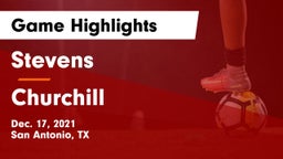 Stevens  vs Churchill  Game Highlights - Dec. 17, 2021