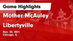 Mother McAuley  vs Libertyville  Game Highlights - Nov. 20, 2021