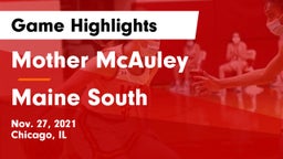 Mother McAuley  vs Maine South  Game Highlights - Nov. 27, 2021