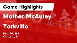 Mother McAuley  vs Yorkville  Game Highlights - Dec. 20, 2021