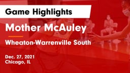 Mother McAuley  vs Wheaton-Warrenville South  Game Highlights - Dec. 27, 2021