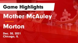 Mother McAuley  vs Morton  Game Highlights - Dec. 30, 2021