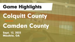 Colquitt County  vs Camden County  Game Highlights - Sept. 12, 2023