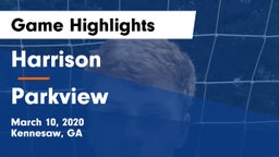 Harrison  vs Parkview  Game Highlights - March 10, 2020