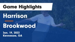 Harrison  vs Brookwood  Game Highlights - Jan. 19, 2022