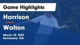 Harrison  vs Walton  Game Highlights - March 18, 2022