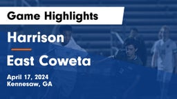 Harrison  vs East Coweta  Game Highlights - April 17, 2024