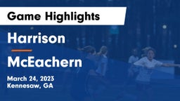 Harrison  vs McEachern  Game Highlights - March 24, 2023