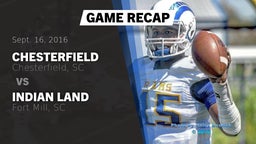 Recap: Chesterfield  vs. Indian Land  2016