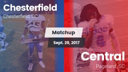 Matchup: Chesterfield High vs. Central  2017