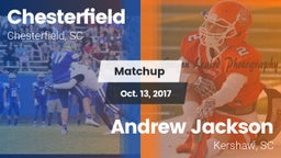 Matchup: Chesterfield High vs. Andrew Jackson  2017