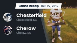 Recap: Chesterfield  vs. Cheraw  2017