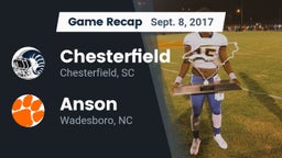 Recap: Chesterfield  vs. Anson  2017