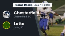 Recap: Chesterfield  vs. Latta  2018