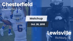 Matchup: Chesterfield High vs. Lewisville  2018