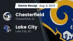 Recap: Chesterfield  vs. Lake City  2019