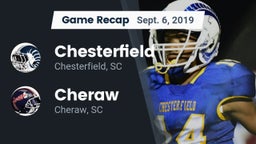 Recap: Chesterfield  vs. Cheraw  2019