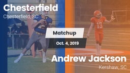 Matchup: Chesterfield High vs. Andrew Jackson  2019