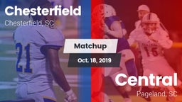 Matchup: Chesterfield High vs. Central  2019