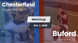 Matchup: Chesterfield High vs. Buford  2020